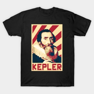 Johannes Kepler Retro T-Shirt